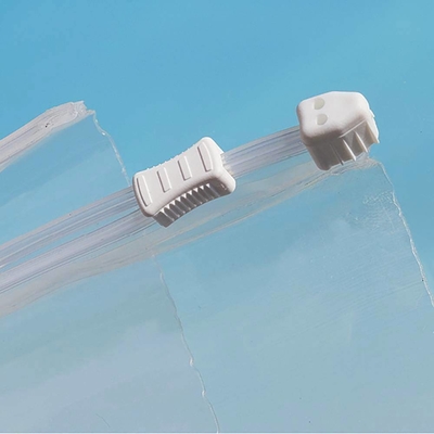 De dubbele Zakken van de Schuifritssluiting, Reclosable Zip lockkk-Zakken van de Schuifopslag