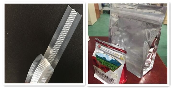 De maagdelijke LDPE Reclosable Plastic Zip lockkk delicatessenwinkel van de zadelzak doet met Gedrukt Embleem voor verpakkingsvoedsel in zakken, bagplastics, bagease, pac