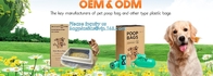 OEM Eco Vriendschappelijke Hondproducten Composteerbaar Logo Printed Waste Poop
