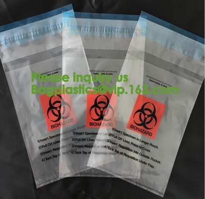 Medische van de Zak Steriele Biohazard van het Laboratoriumspecimen het Specimenenvelop