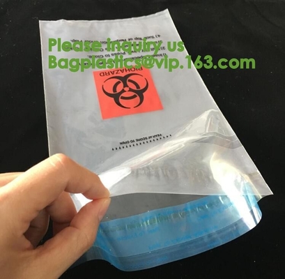 Medische van de Zak Steriele Biohazard van het Laboratoriumspecimen het Specimenenvelop