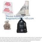 Autoclavable Plastic Zakken 6 Mil Polyethylene, Op zwaar werk berekende Afvalzakken voor Bouw