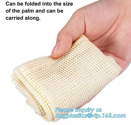 Het rekupereerbare Katoen Mesh String Grocery Bag Shopper van Wasserijfibc Jumbozakken
