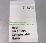 Mailer Biologisch afbreekbare het Posten Zak Verschepende Zak voor de Post van de Luxezakken van de Kledingskleding Verpakkende Postzakken