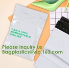 De composteerbare Posteco Vriendschappelijke Verschepende Zakken met de Vriendschappelijke Verpakkende Enveloppen van Eco levert Postzakken