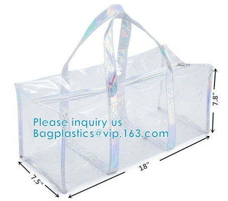 Toiletry van Eco de Winkelende Zakken van de de Ritssluitingszak van Uitrustingenpvc van de de Make-up Kosmetische Reis Organisator Pocket Shoulder Bag