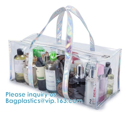 Toiletry van Eco de Winkelende Zakken van de de Ritssluitingszak van Uitrustingenpvc van de de Make-up Kosmetische Reis Organisator Pocket Shoulder Bag