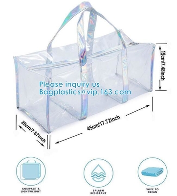 Toiletry van Eco de Winkelende Zakken van de de Ritssluitingszak van Uitrustingenpvc van de de Make-up Kosmetische Reis Organisator Pocket Shoulder Bag