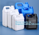 De vierkante Plastic Kruikcontainer, Gallon het Grote Hdpe Plastic Handvat van Juice Bottle Milk Bottle With voor drinkt Water
