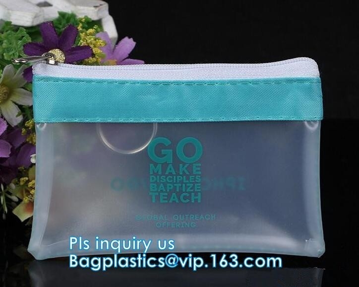 Het bikiniplastiek die de Duidelijke Natte Verpakkende Zak van pvc Swimwear met Ritssluiting verpakken, staat de zak van schuifZip lockkk voor ondergoed op bik