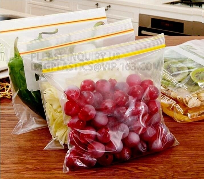 reclosable DUBBELE de ritssluitingszakken van de SPOORveiligheid, Resealable van de het Slotzak van de Drukritssluiting Zakken van het SpoorZip lockkk van /LDPE Dubbele, zak