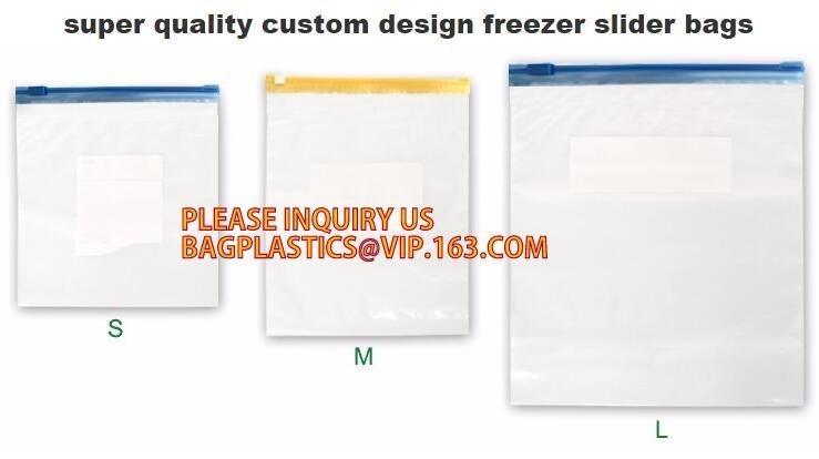 Zak van de Gift doet de Plastic Zip lockkk van de Kerstmissneeuwman, LDPE resealable opnieuw te gebruiken schuif van diepvriezerZip lockkk/opnieuw te gebruiken voedsel verpakking in zakken