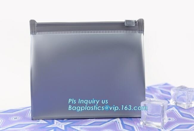 de vinyltoiletry van de de schuifzak van pvc van de ritssluitingszak van de druk duidelijke pvc waterdichte aangepaste kosmetische zakken, Opnieuw te gebruiken Duidelijk Pvc Cosmeti