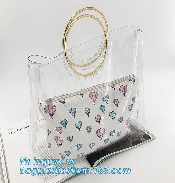 pvc-van het het lichaamssuikergoed van de suikergoedzak dwars de schouderzak met ketting, Duidelijke pvc-de schouderzak van SchoonheidsspecialistFashion voor vrouwen en meisjes, T