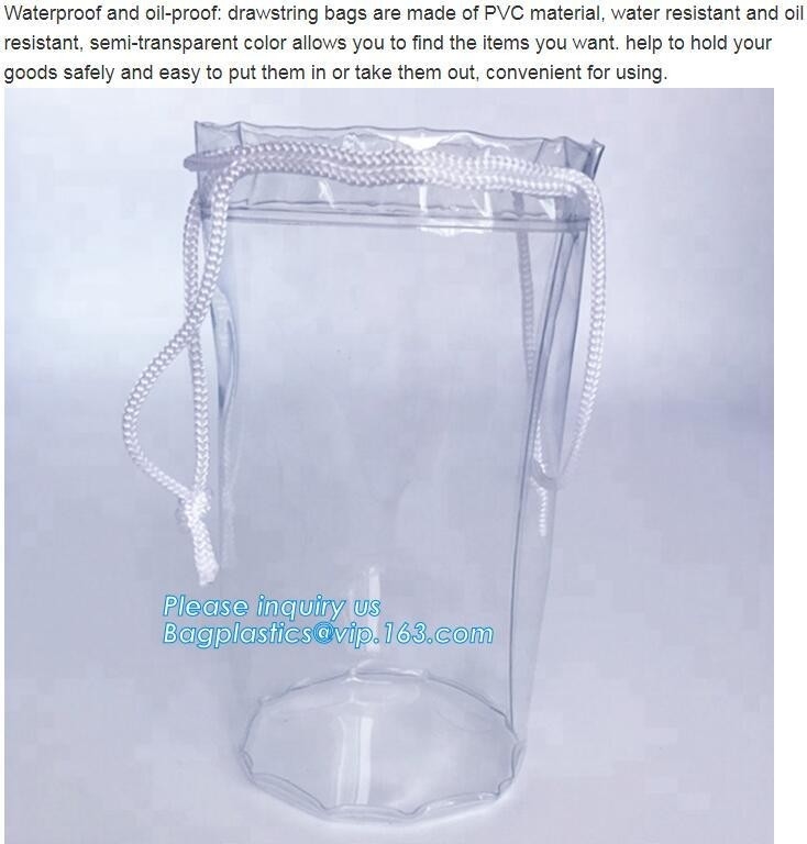 bevorderingsorganza drukte de mini van de het Suikergoed verpakkende gift van Handtas100% biologisch afbreekbare pvc Plastic Zak, promotie of advertisi