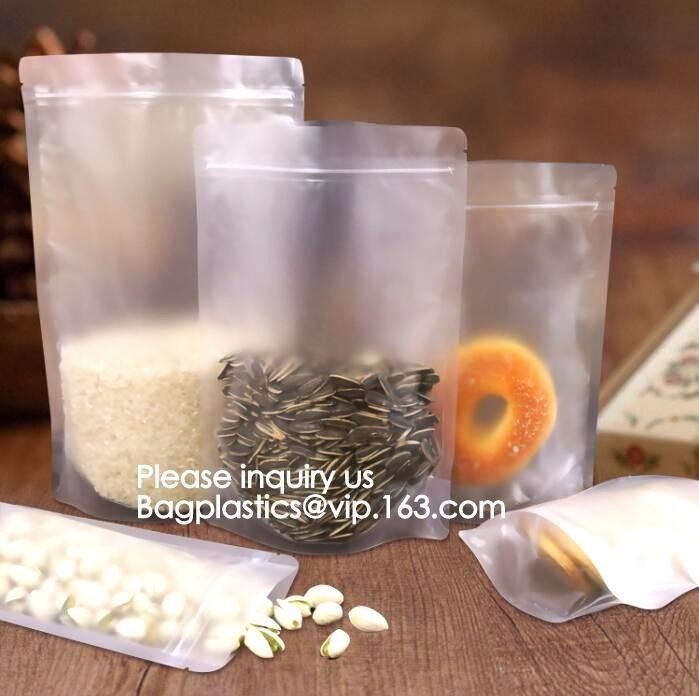 Biologisch afbreekbare Eco-Aangepast Milieuvriendelijk Opstaand het vacuüm lege theezakje van de Zakaluminiumfolie voor snack