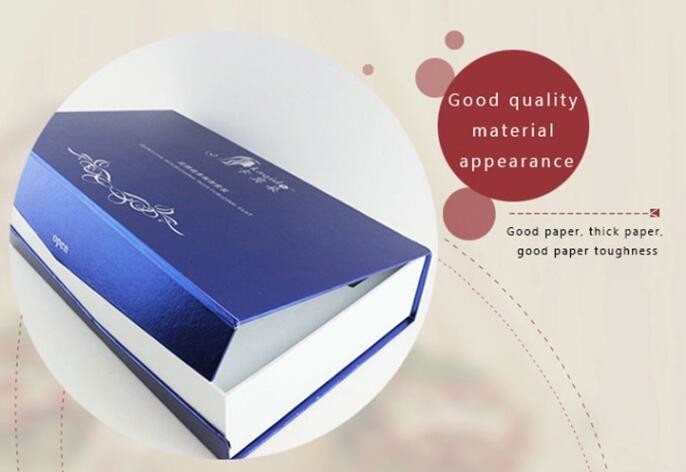 De steen beëindigt het kartondocument van het luxeontwerp verschepend vakje voor de verpakking van schoen, Luxe Metaaldocument Karton Kosmetisch Vakje