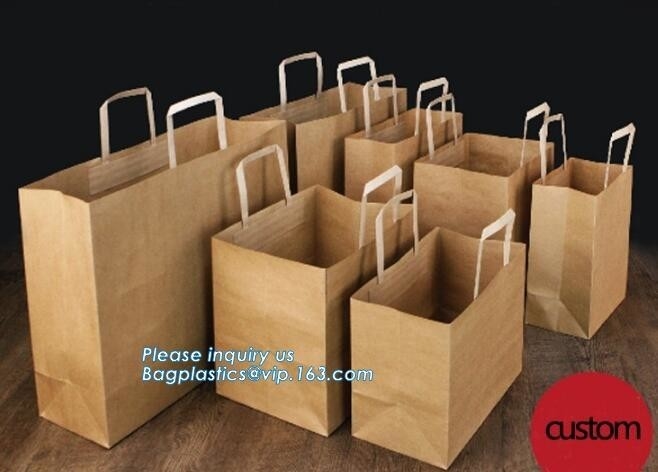 In het groot Draagbaar Blauw Beeldverhaal Winkelend Verpakkend Tote Paper Gift Bag, Document de Zakken van de Wijnfles, het buitensporige document pak van de giftzak