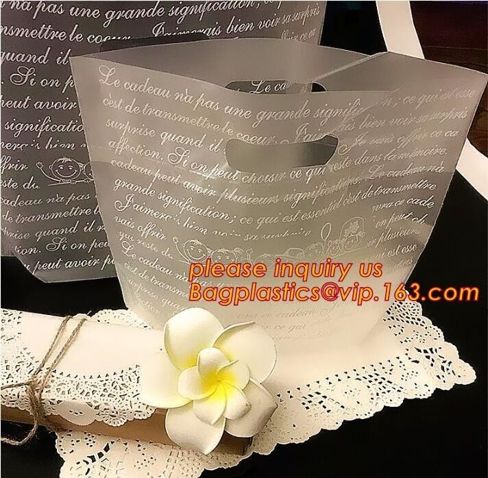 PE van douanelogo printing Goedkope het Flardhandvat van de Matrijzenbesnoeiing Biologisch afbreekbare het Winkelen Plastic Zak, Biologisch afbreekbare Hdpe van 100%/Ldpe Matrijs C