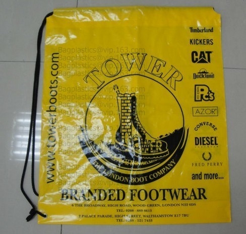 de drawstring zakken voor reclame, Promotiedouane drukten Drawstring-Zak, de producten die van de huidzorg de pa van stofzakbagease inpakken