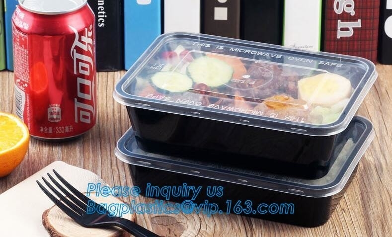 Prep Containers 3 van de premiemaaltijd van de opslagmicrowavable van het Compartimenten de bpa-VRIJE Voedsel van de AfwasmachineSafe doos van de Lunchbento plastic