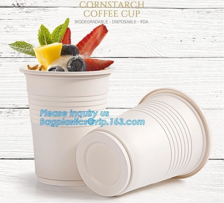 De aard van het nieuwe productenmaïszetmeel plastic 12oz biologisch afbreekbare het drinken kop, de Beschikbare pa van koppen plastic biologisch afbreekbare koppen PLA