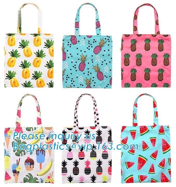 Het canvaszak van de hoogste kwaliteits dragen de promotiehennep/het Duidelijke Canvas Tote Bag/calico het katoen die zakken, het Canvas T van Mousselinezakken winkelen