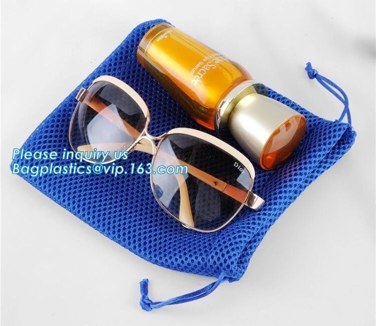 Het duidelijke Type van Softback van het meningsnetwerk materiële en het Kamperen de sportrugzak van het Wandelingsgebruik, Sporten Mesh Bag Drawstring Backpack voor Soc