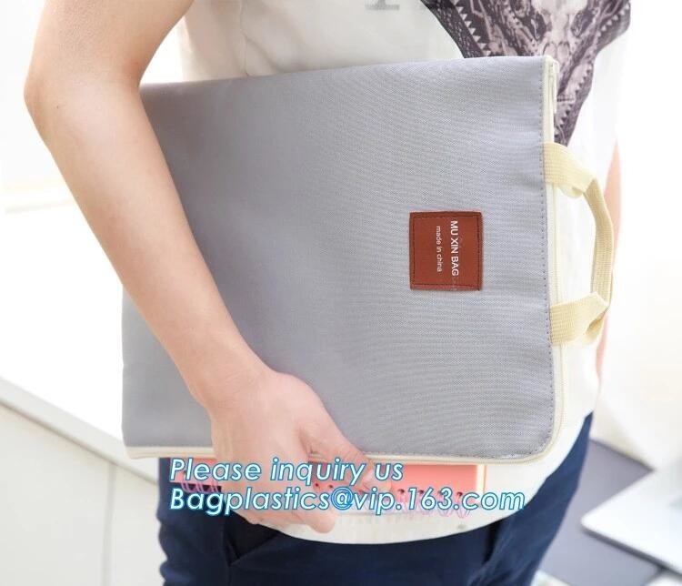 Hoge vervaardiging - kwaliteits Nylon Bedrijfs Waterdichte Laptop Zak voor vrouwen, Nylon Laptop Zak met Front Pocket voor 13 13,3 I