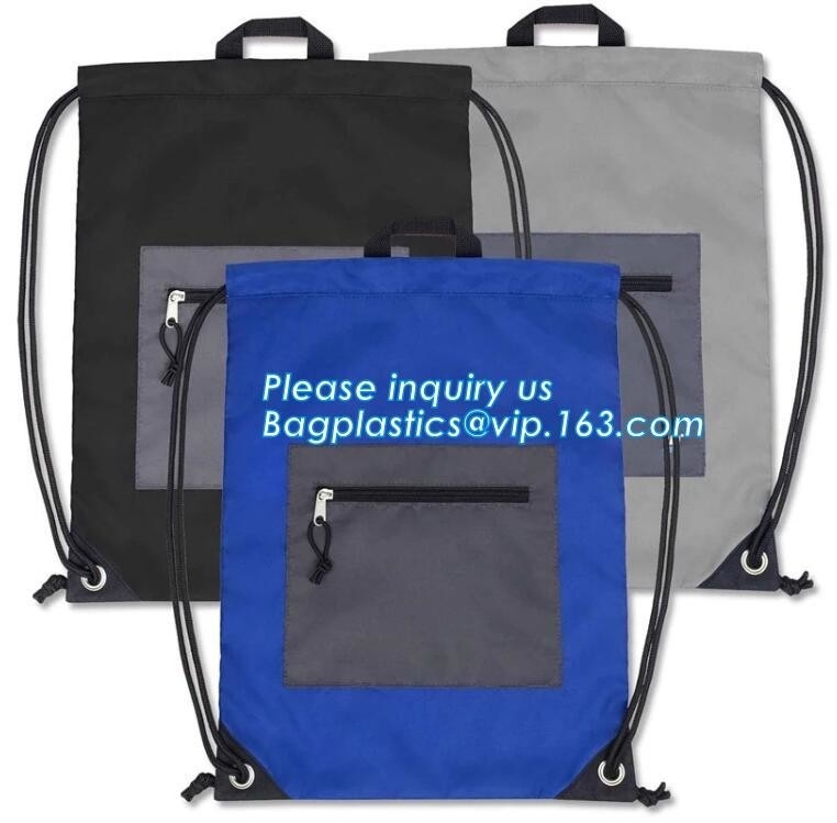 De goedkope het Canvas Katoenen van de Douane In het groot Bevordering Zak van Drawstring, Waterdicht bagplastic Mini Nylon Polyester Drawstring Bag