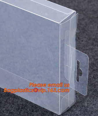packaging transparent Soft Crease PVC Clear Plastic Box, small plastic box,clear plastic gift box