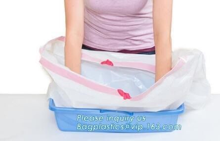 Het Achterschipzakken Bemerkt Huisdier Cat Pan Liners Drawstring Cat van Cat Litter Bags/van de Hond